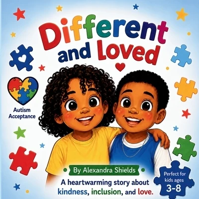 Different and Loved: A Story About Autism, Acceptance, and Love Paperback