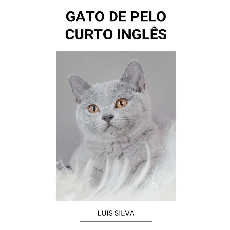 Livro Gato de Pelo Curto Inglês