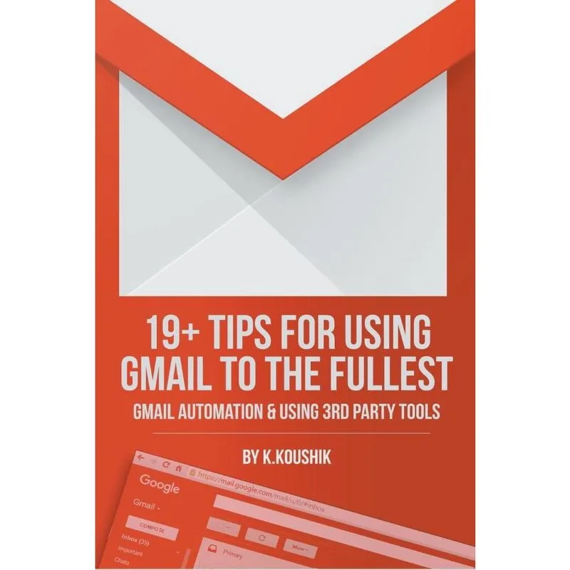 Livro 19 plus tips for using gmail to the fullest
