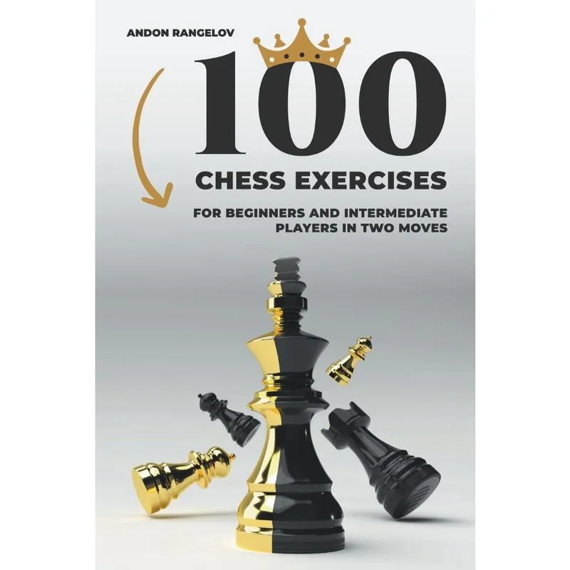 Livro 100 Chess Exercises for Beginners and Intermediate Players in Two Moves