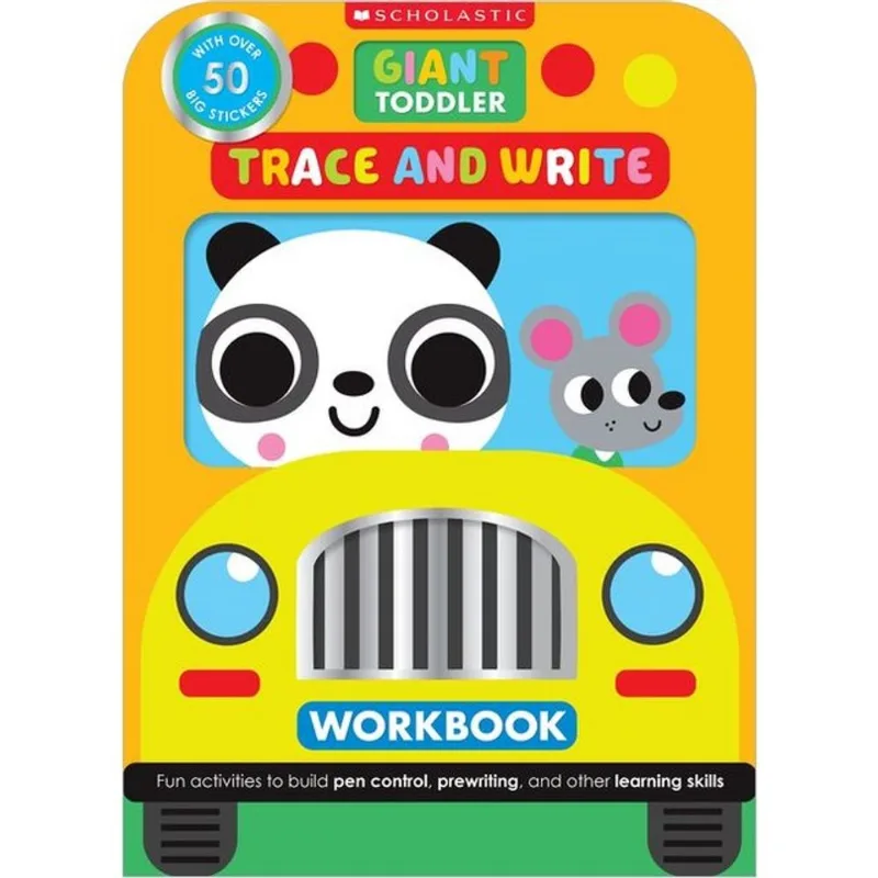 GIANT TODDLER - TRACE & WRITE WORKBOOK