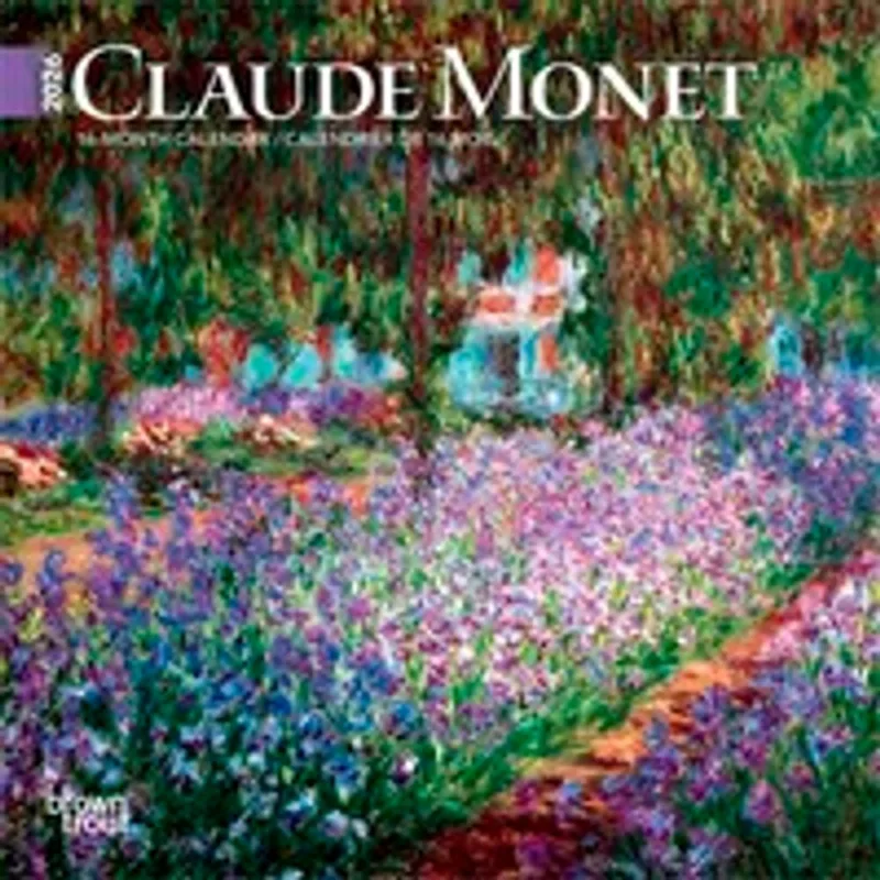 Calendario: Monet, Claude 2026 Mini 7X7 English French