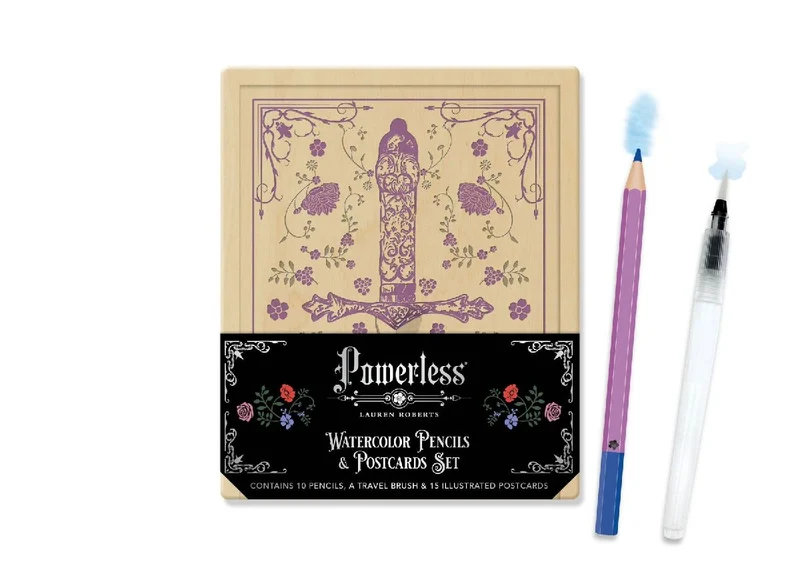 Lauren Roberts: Powerless Watercolor Pencils and Postcards Set