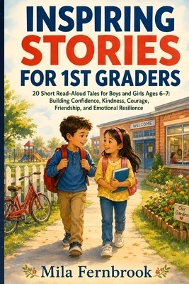 Inspiring Stories for 1st Graders: 20 Short Read-Aloud Tales for Boys and Girls Ages 6-7: Building Confidence, Kindness, Courage, Friendship, and Emot Paperback