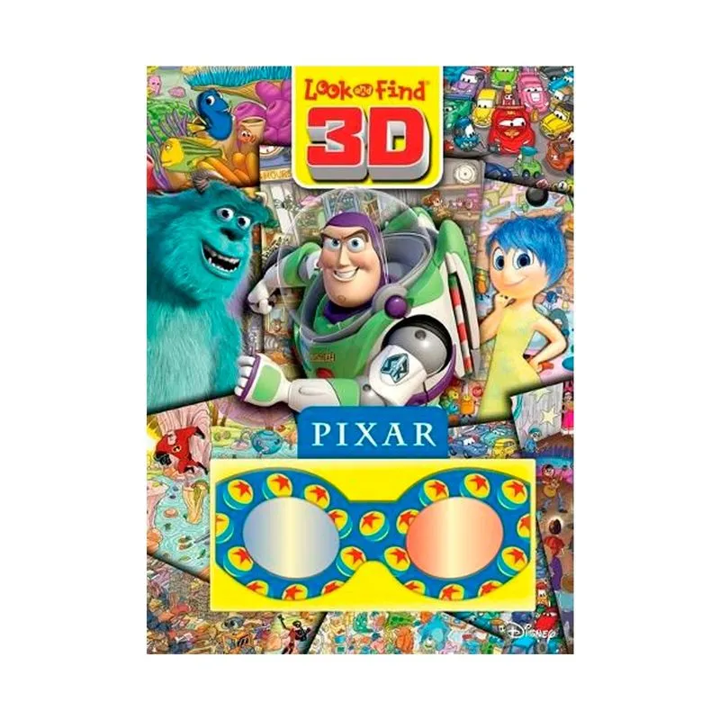 Busca y encuentra Pixar 3D