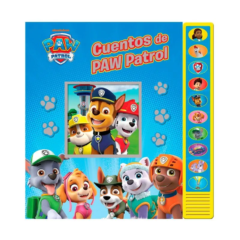 Nick paw patrol 10 botones
