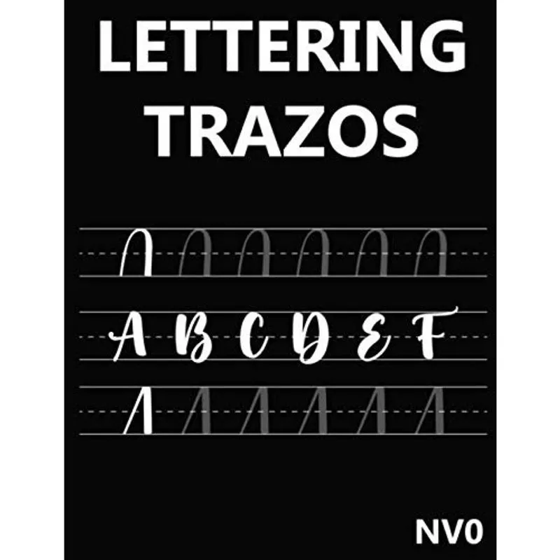Lettering trazos: Templates de lettering y caligrafia moder
