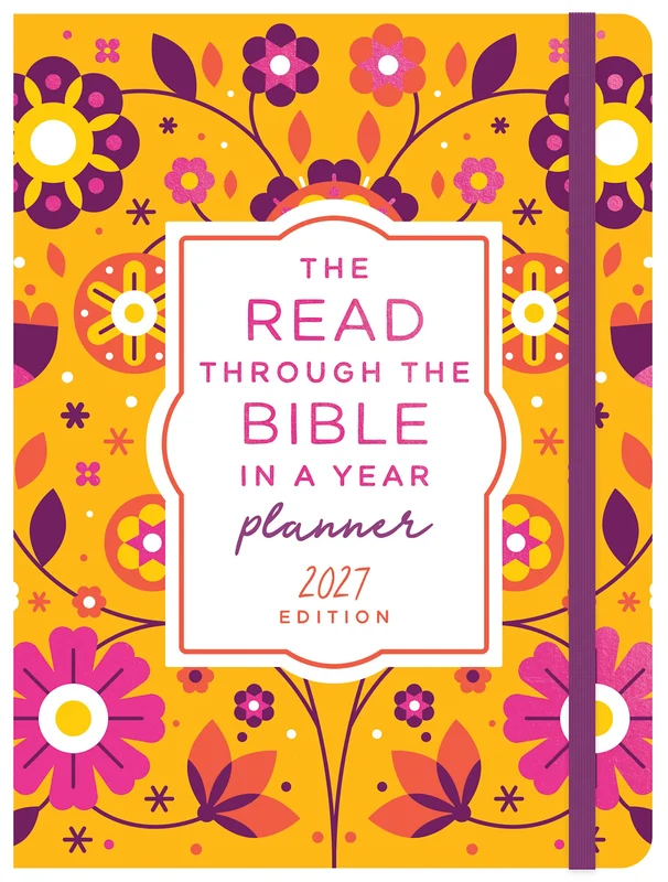 2028 12-Month Diary/Planner: Read Through the Bible in a Year