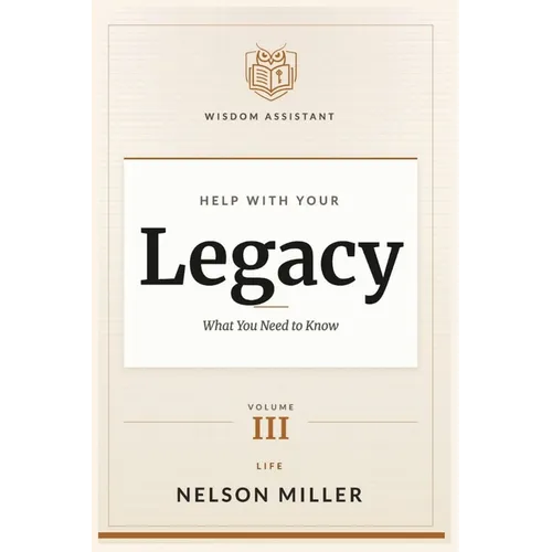 Help with Your Legacy: What You Need to Know - Paperback
