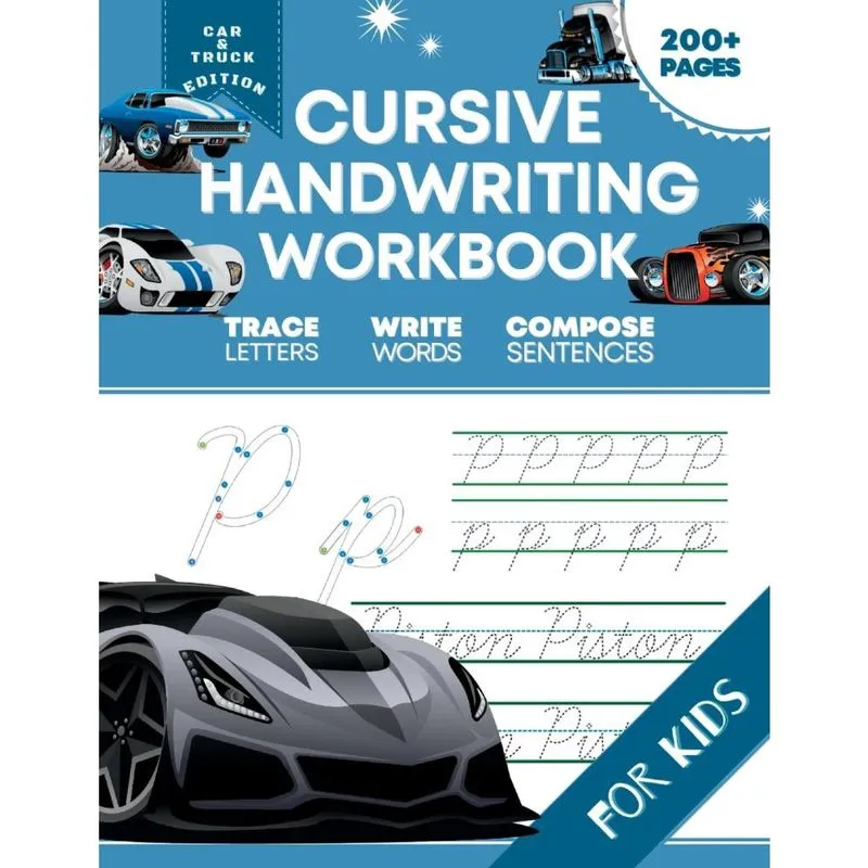 Livro Cursive Handwriting Workbook for Kids