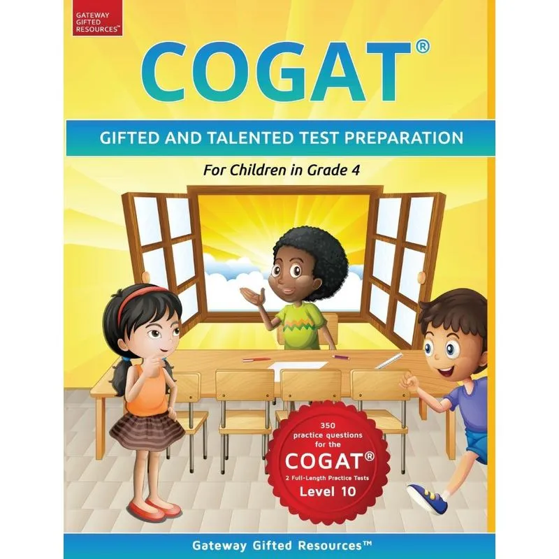 Cogat Test Prep Grade 4 Level 10