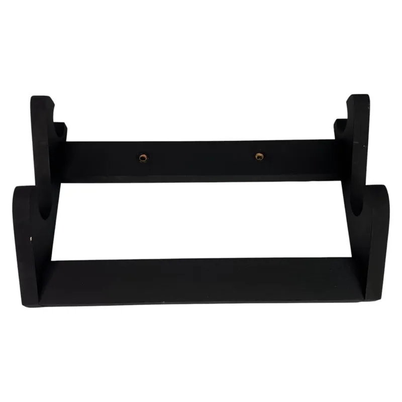 Suporte Para 2 Katanas De Parede Feito De Madeira