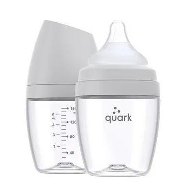 BuubiBottle Mini 2 Pack - Grey 5oz Open Box