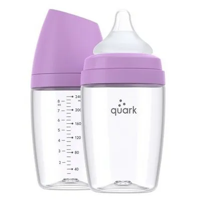 BuubiBottle Max 2 Pack - Purple 8 Oz Open Box