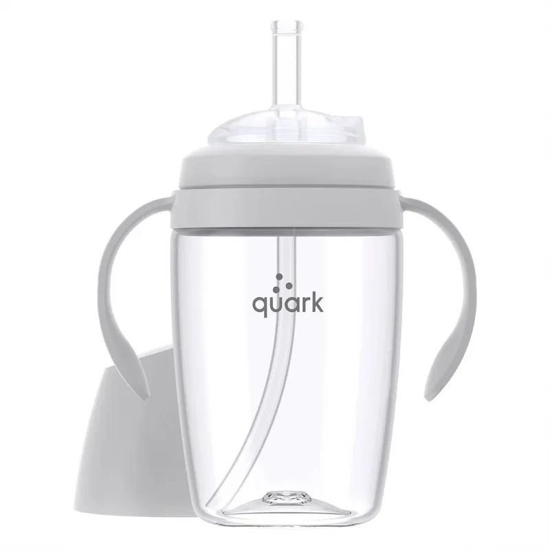 Toddler Straw Cup - Grey Open Box