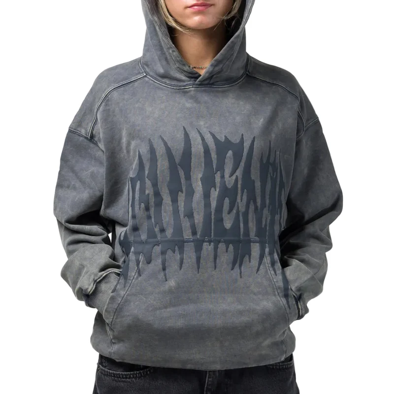 Souvenir Dirty Hoodie - Dirty Grey M