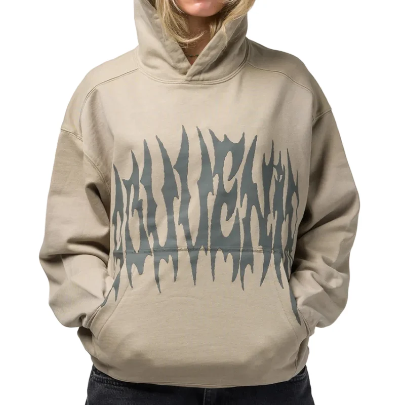 Souvenir Dirty Hoodie - Dirty Tan S