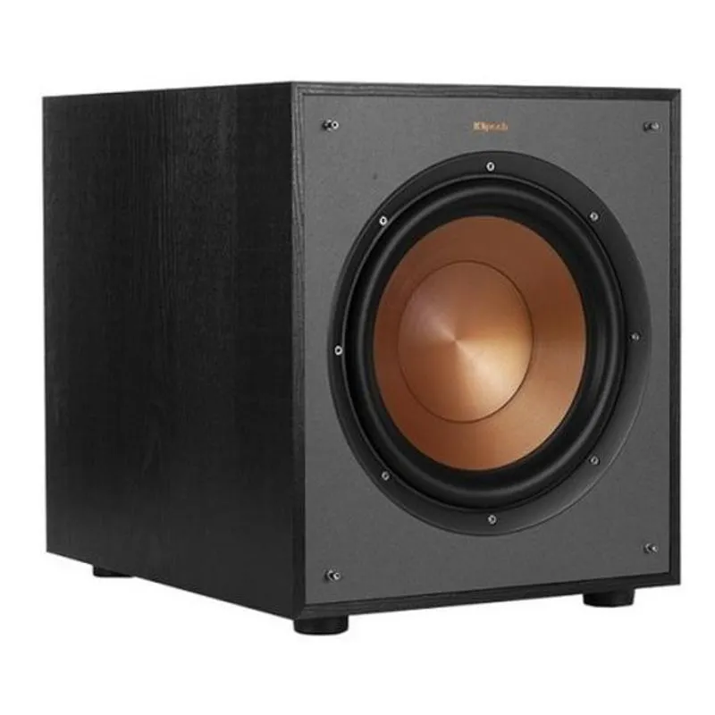 Subwoofer Klipsch R-100SW 600W Pico Potencia Preto