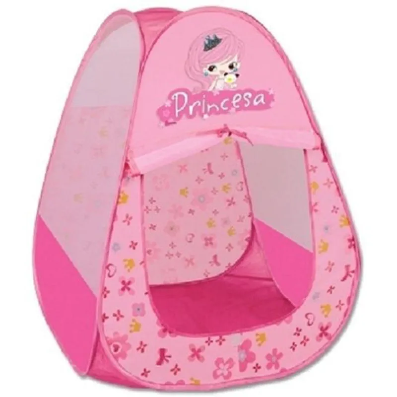 Toca Barraca Princesa Infantil Com 50 Bolinhas Colorida